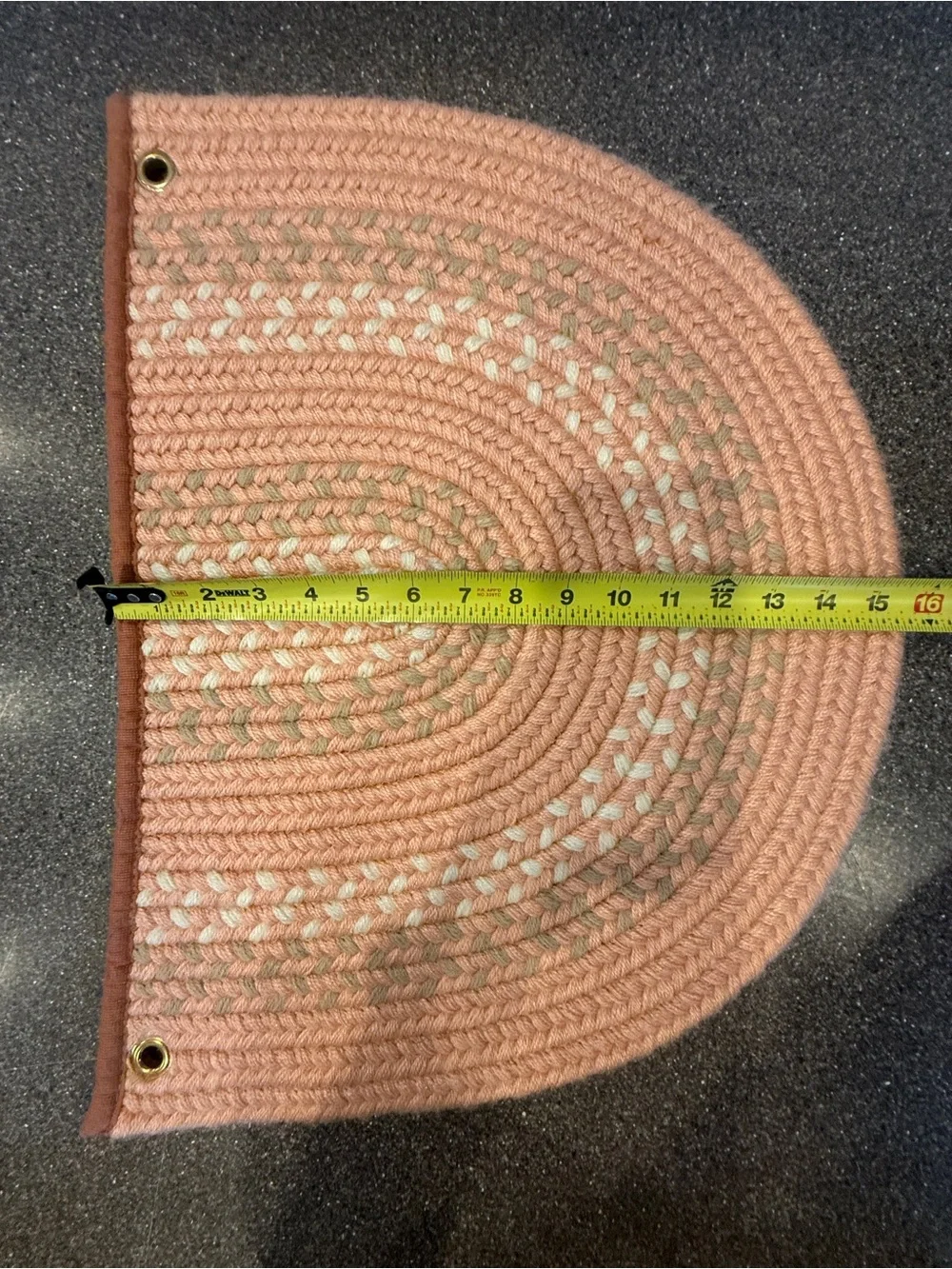 Unmarked soft braided